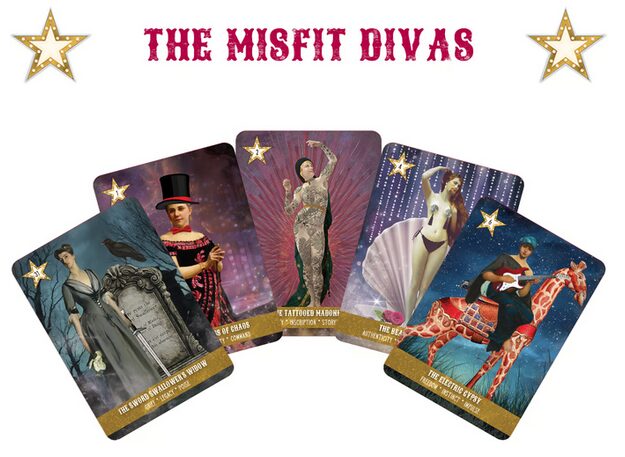 The Misfit Divas Oracular Spectacular Oracle Card Deck